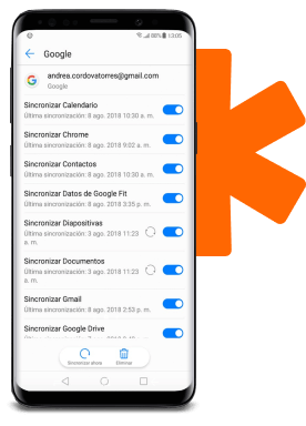 Recupera tus datos y configuración